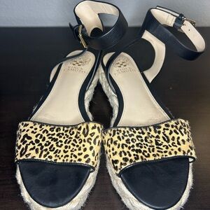Vince Camuto Leopard Print Women's Sandals